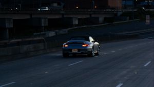 Preview wallpaper car, movement, road
