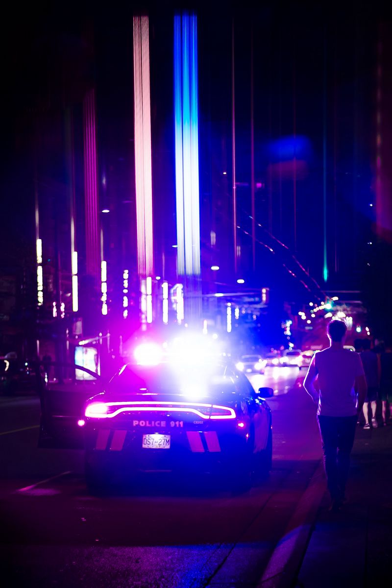 police lights wallpaper