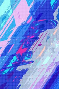 Preview wallpaper car, paint, art, colorful, spots