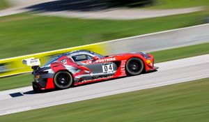 Preview wallpaper car, red, speed, race