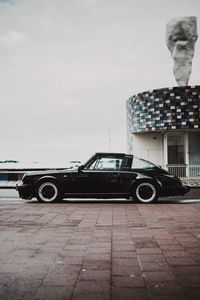 Preview wallpaper car, retro, black