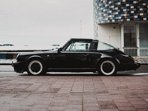 Preview wallpaper car, retro, black