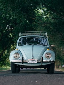 Preview wallpaper car, retro, style, front view
