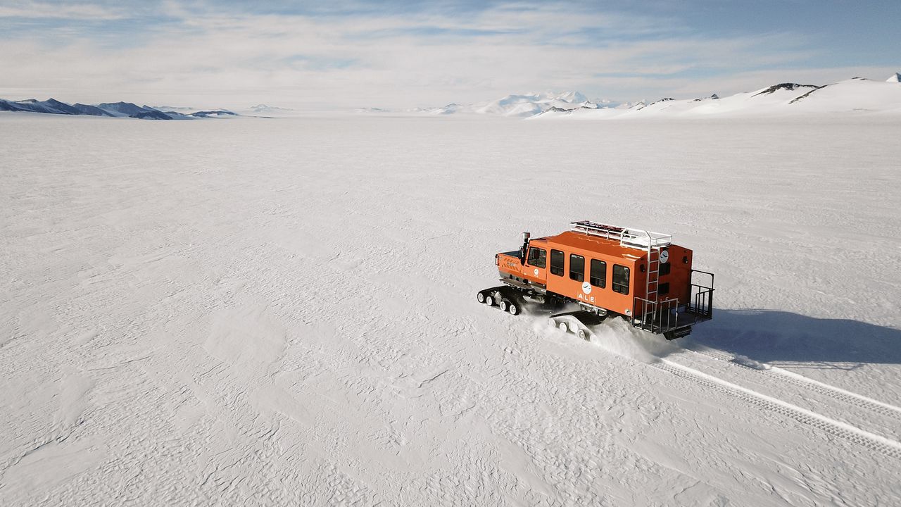 Wallpaper car, snowmobile, snow, winter