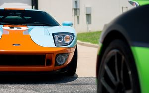 Preview wallpaper car, sports car, bright, front view