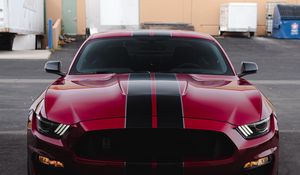 Preview wallpaper car, sports car, red, lights