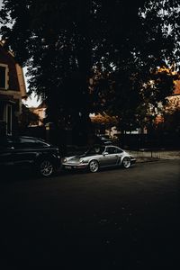 Preview wallpaper car, sports car, retro, road, street