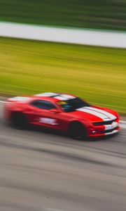 Preview wallpaper car, sports car, speed, movement, motion blur