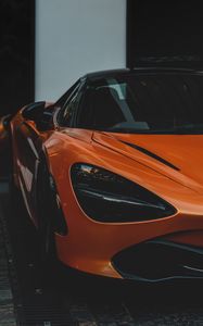 Preview wallpaper car, sports car, supercar, orange