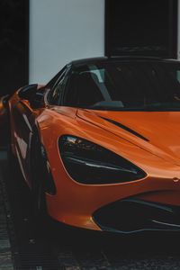 Preview wallpaper car, sports car, supercar, orange