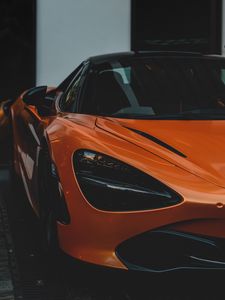 Preview wallpaper car, sports car, supercar, orange