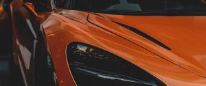 Preview wallpaper car, sports car, supercar, orange