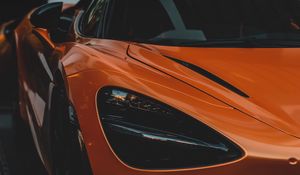 Preview wallpaper car, sports car, supercar, orange