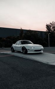 Preview wallpaper car, sports car, tuning, white