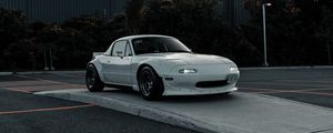 Preview wallpaper car, sports car, tuning, white