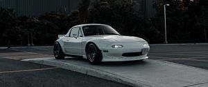Preview wallpaper car, sports car, tuning, white