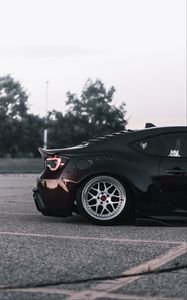 Preview wallpaper car, sports car, wheel, tuning, side view