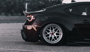 Preview wallpaper car, sports car, wheel, tuning, side view