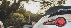 Preview wallpaper car, sports car, white, headlight