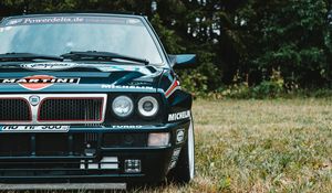 Preview wallpaper car, sportscar, front view, tuning, rally