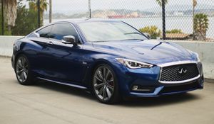 Preview wallpaper car, sportscar, lights, blue