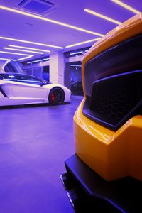 Preview wallpaper car, sportscar, supercar, yellow, white