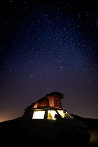 Preview wallpaper car, starry sky, camping, travel