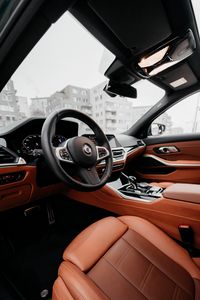 Preview wallpaper car, steering wheel, salon, interior