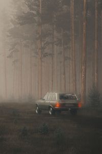 Preview wallpaper car, suv, fog