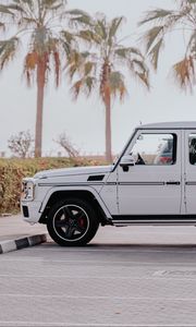 Preview wallpaper car, suv, white
