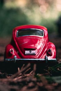 Preview wallpaper car, toy, rear view