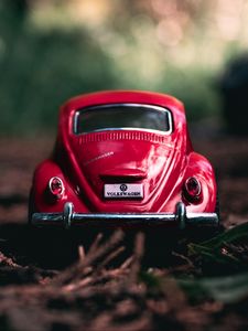 Preview wallpaper car, toy, rear view