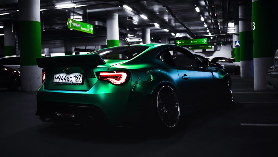 960x544 Wallpaper car, tuning, side view