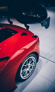 Preview wallpaper car, wheel, spoiler, sports car