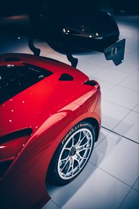 Preview wallpaper car, wheel, spoiler, sports car