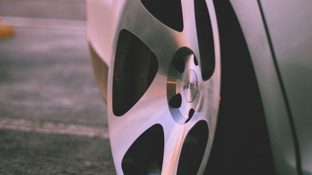 Wallpaper car, white, wheel, metal, tuning