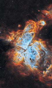 Preview wallpaper carina nebula, nebula, galaxy, space