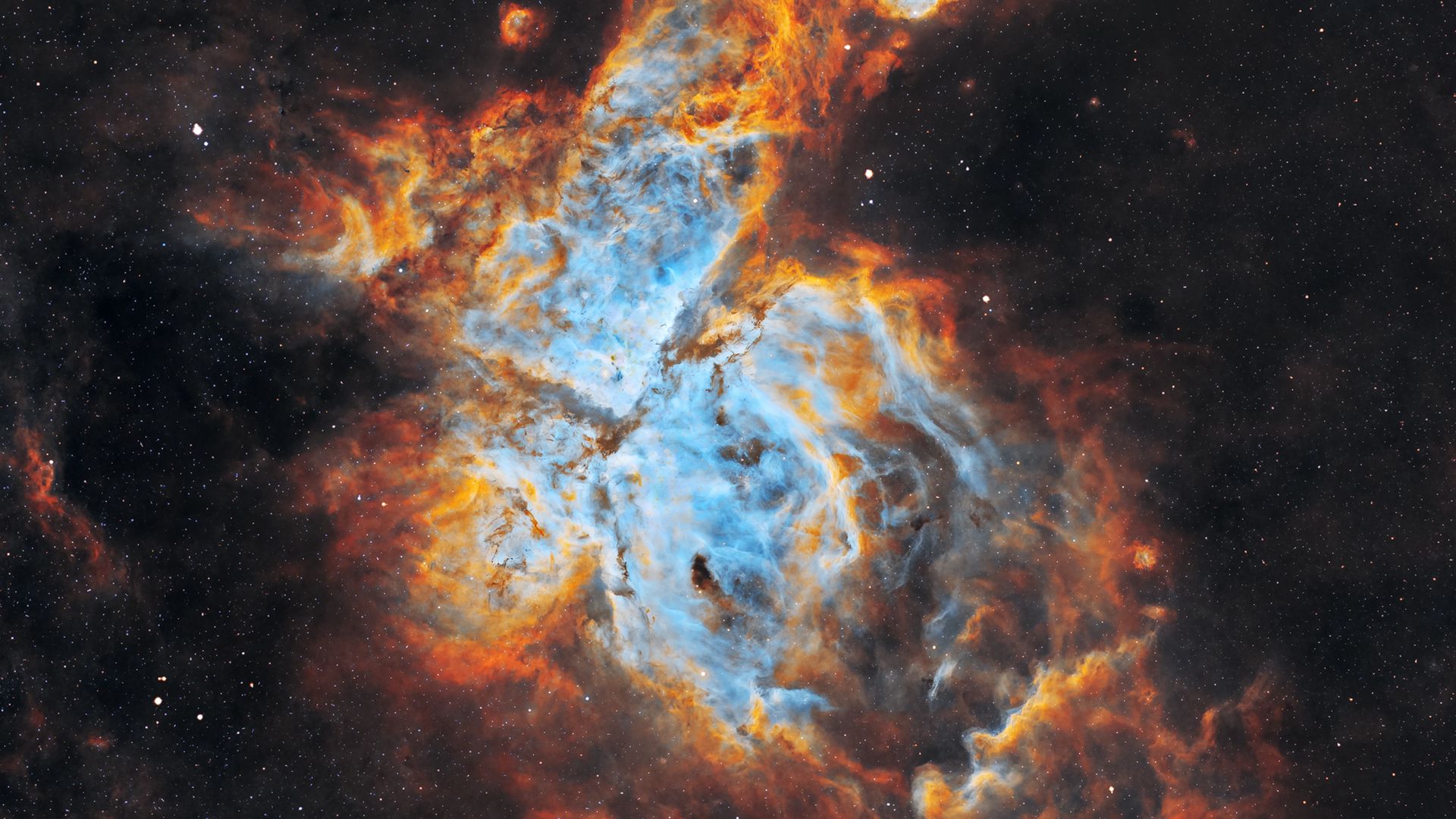 Carina Nebula Enhanced Universe Image Elements from NASA / ESO | Fractal  Art Background Wallpaper Stock Illustration - Illustration of burst,  elements: 128153281