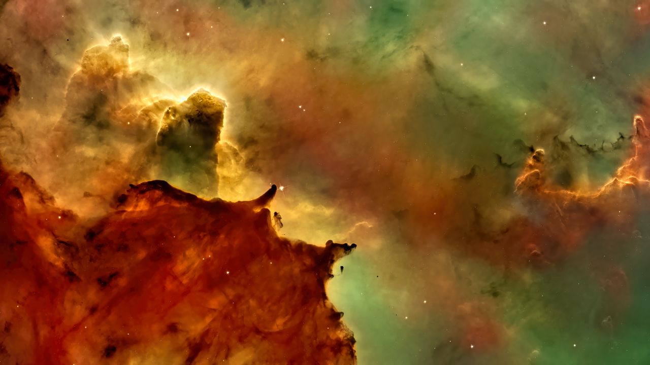 Wallpaper carina nebula, nebula, space