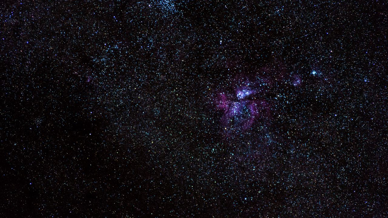 Wallpaper carina nebula, nebula, stars, space