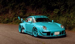 Preview wallpaper carrera, porsche 911 tuning, rauh