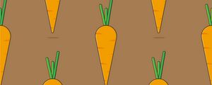 Preview wallpaper carrots, art, background, vegetables
