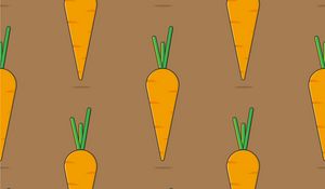 Preview wallpaper carrots, art, background, vegetables