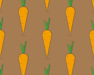 Preview wallpaper carrots, art, background, vegetables