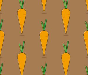 Preview wallpaper carrots, art, background, vegetables