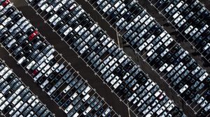 Preview wallpaper cars, parking, dividing lines
