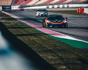 Preview wallpaper cars, race, track, motorsport, sports
