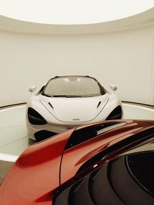 Preview wallpaper cars, white, red, sportscar, supercar