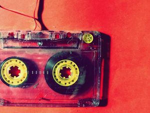 Preview wallpaper cassette, music, vintage, film