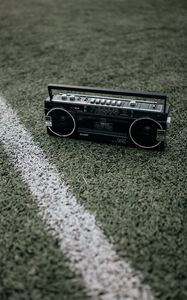 Preview wallpaper cassette player, retro, vintage, music